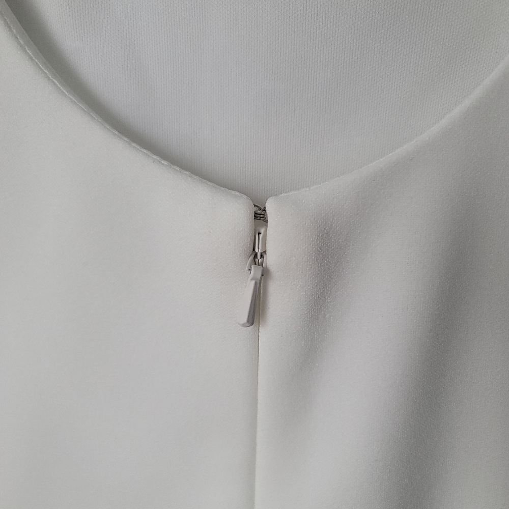 BHLDN White Sleeveless Sheath Midi Dress - Picture 14 of 14